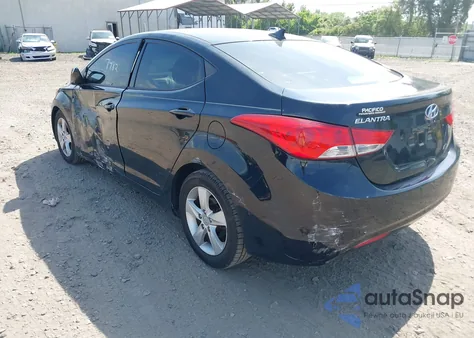 2013 Hyundai Elantra Gls from USA, damaged, VIN 5NPDH4AE0DH439560